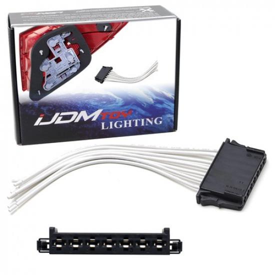 7-Pin Female Connector w/12  Wire For Mercedes W203 W204 W211 Tail Light Repair