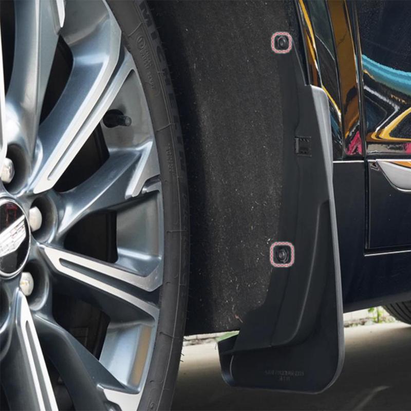 Vorne Hinten 4 Stück FÜR Cadillac XT5 2025 Schmutzfänger Kotflügel Schmutzfänger Schutzbleche Spritzschutz Schmutzfänger Auto Zubehör