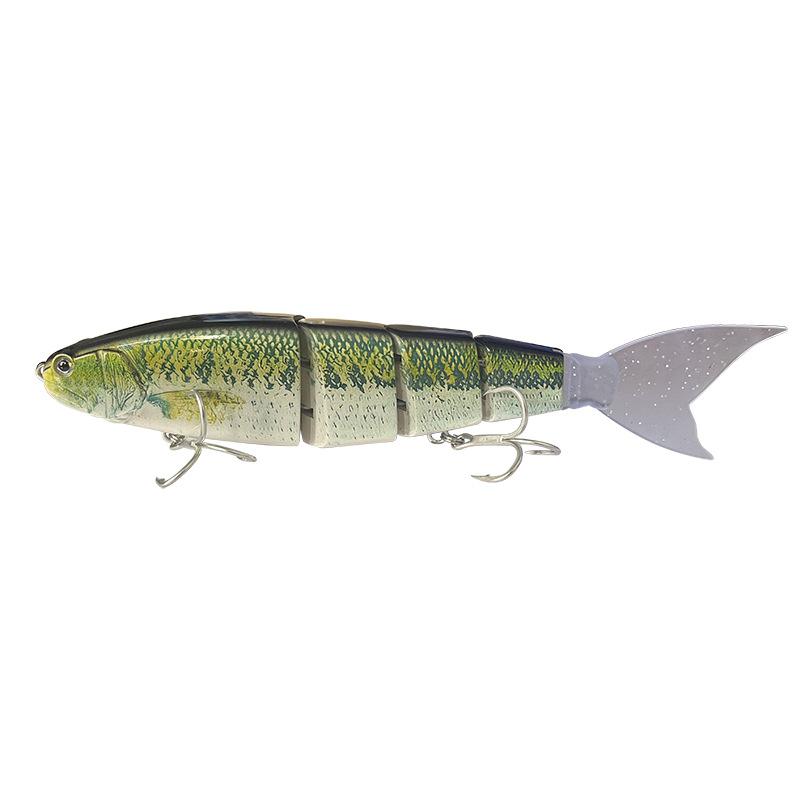 23cm 105g Floating lure Wobblers 4 sections Swimming Fishing lure Jointed Fishing Lure Predators Bait