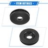 VekAuto Ford Car Holder Retainers Set of 2 Durable Plastic Black Floor Mat Retainers Clips