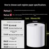 Thermal Paper Rolls for Cash Registers: 80x80, 57x50, 80x60x50 for Kitchen & Supermarkets