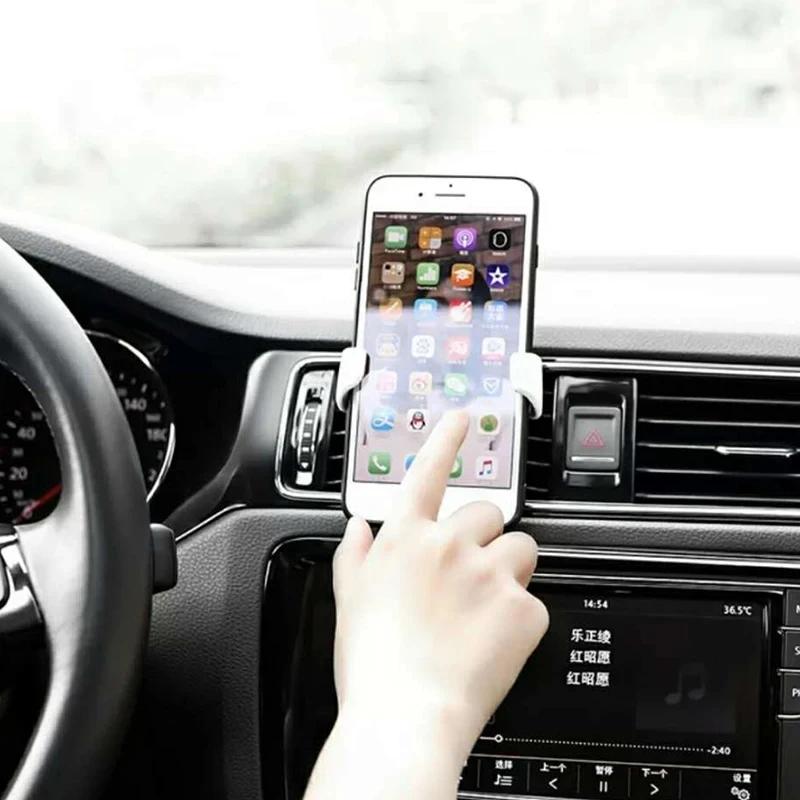 Universal Schwerkraft Auto Telefon Halter Auto Air Vent Clip Montieren Handy Halter Handy Ständer Unterstützung Für iPhone Für Samsung