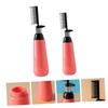 2pcs Hair Dye Applicator Bottle with Comb for Precise Even Color Root Touch Up At Home or Salon