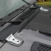 For 18+ JL JLU JT Jeep Wrangler Accessories Hood Hinge Cover Exterior Decor Kits
