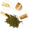 LMETJMA 2 Pezzi Mini Cucchiaini di Legno Paletta Piccola per Sali da Bagno Paletta in Legno di Faggio Naturale Piccoli Cucchiaini per Spezie Per Zuccheri Scrub Cereali JT557
