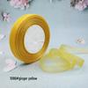 Cinta de Hilo de Nieve Transparente de 1,2 cm para Manualidades: Ganchillo, Accesorios para el Cabello, Lazos, Regalos, Empaque para Pasteles y Cajas, Cinta de Seda