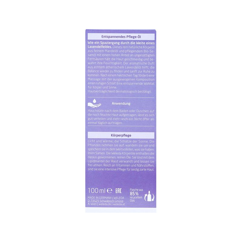 Weleda Lavender Body Oil 100ml