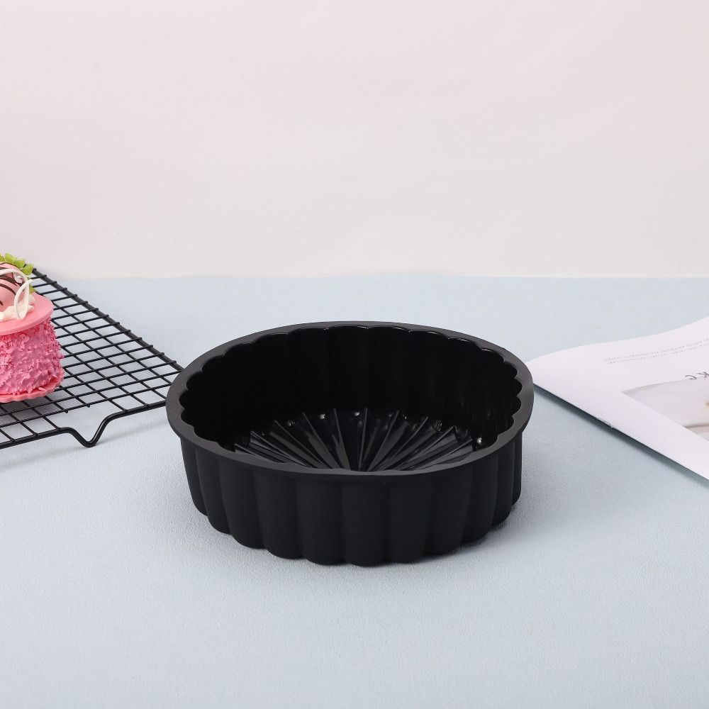 Heat Resistant Round Cake Mold Non-Stick Cake Baking Mold Silicone Cake Mold  Pastry Utensil