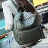 Vintage Genuine Leather Travel Backpack Women's Cowhide College Style School Bag