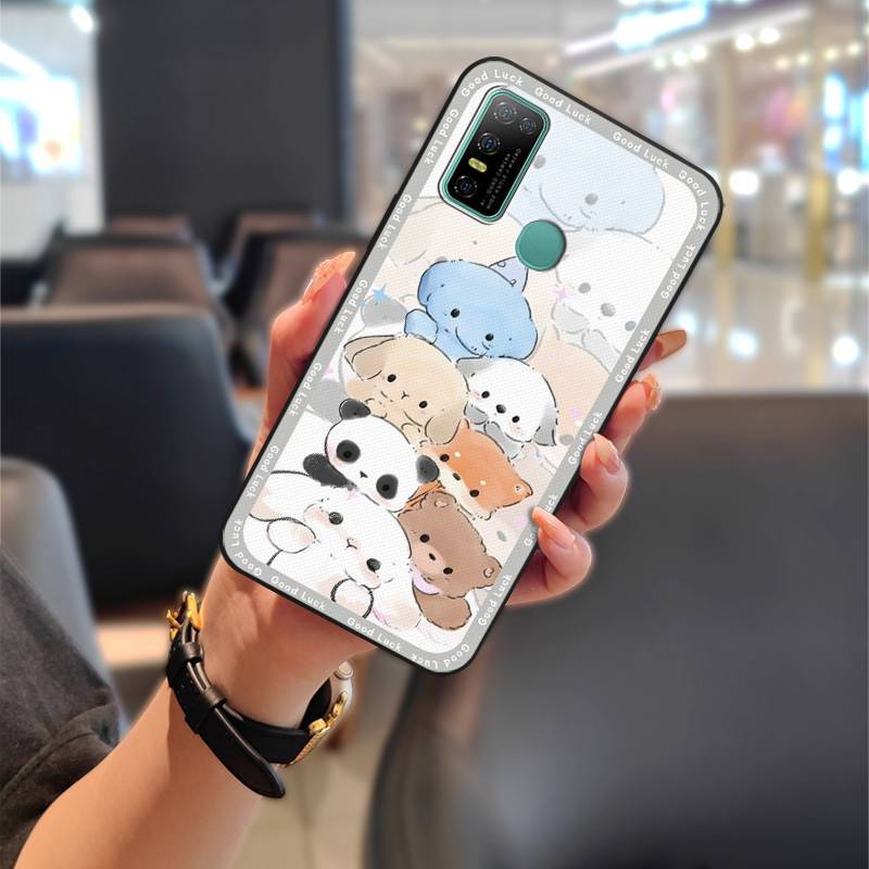 Full Wrap Anti-knock Phone Case For Doogee N30 Graffiti Shockproof TPU Back Cover Cute Silicone Anti-dust Fashion Design