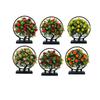 Künstlicher Obstbaum Chinesischer Stil Fake Bonsai Ornament ABS Material für Büro Heimdekoration