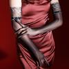 Ultra-thin Mittens Lace Cuff Stockings Glove Women Five Finger Gloves  Sheer Nightclub