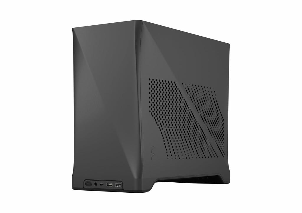 Fractal Design Era 2 Charcoal Gray Mini Tower PC Case Compatible Charcoal Gray CS8564 Mini-ITX FD-C-ERA2N-02
