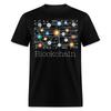 Bitcoin Blockchain Shirt BTC ETH LTC XMR Altcoin Hodlers Crypto T-Shirt S-6XL