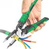 Multi Functional 9-inch Pointed Wire Stripping Pliers, Cable Crimping Pliers, Mini Manual Electrician Specific Pliers