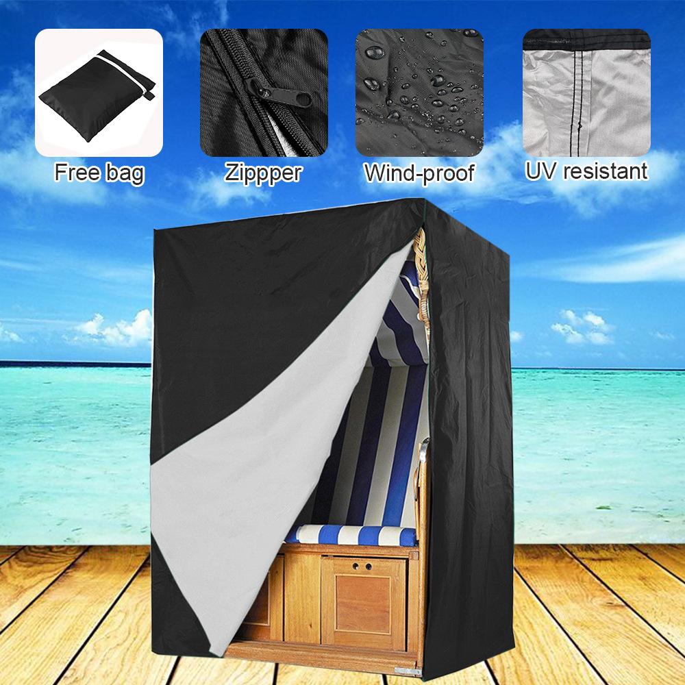 Outdoor Beach Chairs Furniture Covers, Courtyard Dust Covers 210 Oxford Cloth Multi-color Waterproof Covers Sunscreen Covers