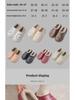 2024 Velvet-Lined Cotton Slippers: Waterproof, Warm, Couples' Design for Men & Women - Perfect for Autumn/Winter