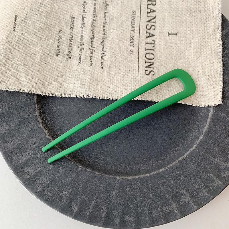 Simple U Shape Hair Clips Bobby Pins for Women Metal Bobby Pins Barrettes Bridal Hairstyle Tools Accessories for Women Bun Maker