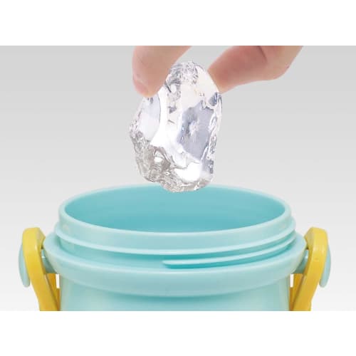 Skater Children's Water Bottle, 480ml, Direct Drinking, Plastic, One-Touch Operation, Dishwasher Safe, Made in Japan, Toretans and Hapidanbui, for Boy