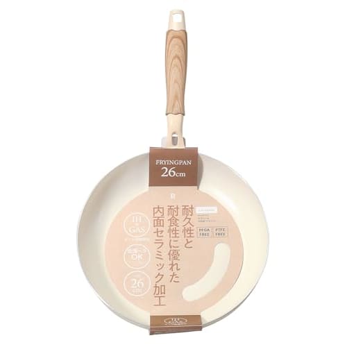 PEARL METAL Ceramir HC-571 Frying Pan, 26cm, IH Compatible
