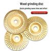 Woodworker Angle Grinder Disc: Sanding, Shaping, Grinding, Sharpening, and Polishing Tool.