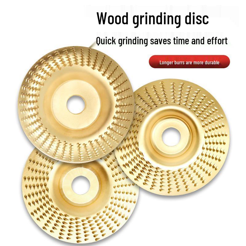 Woodworker Angle Grinder Disc: Sanding, Shaping, Grinding, Sharpening, and Polishing Tool.