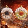 4Pcs Lovely Donut Christmas Tree Decoration Christmas House Hanging Ornament