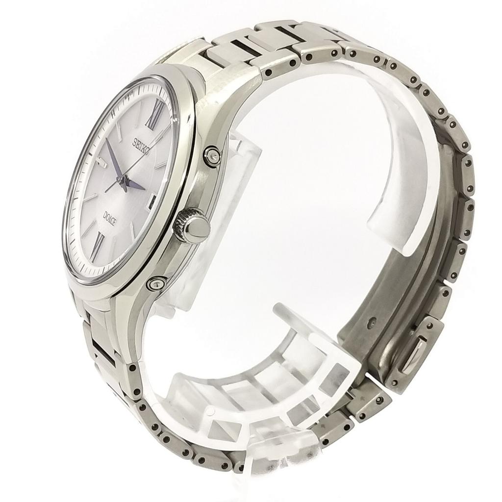 SEIKO DOLCE SADZ185 Solar Watch with Box and Warranty [Excellent Condition] Radio-Controlled Men's