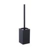 Splash-proof Cover Toilet Brush Set Floor-standing Stainless Steel Toilet Cleaning Brush Rustproof Long Handle
