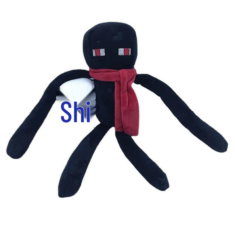Ender Dragon and Zombie Steve Minecraft Plush Toy - Squid Doll Stuffed Animal