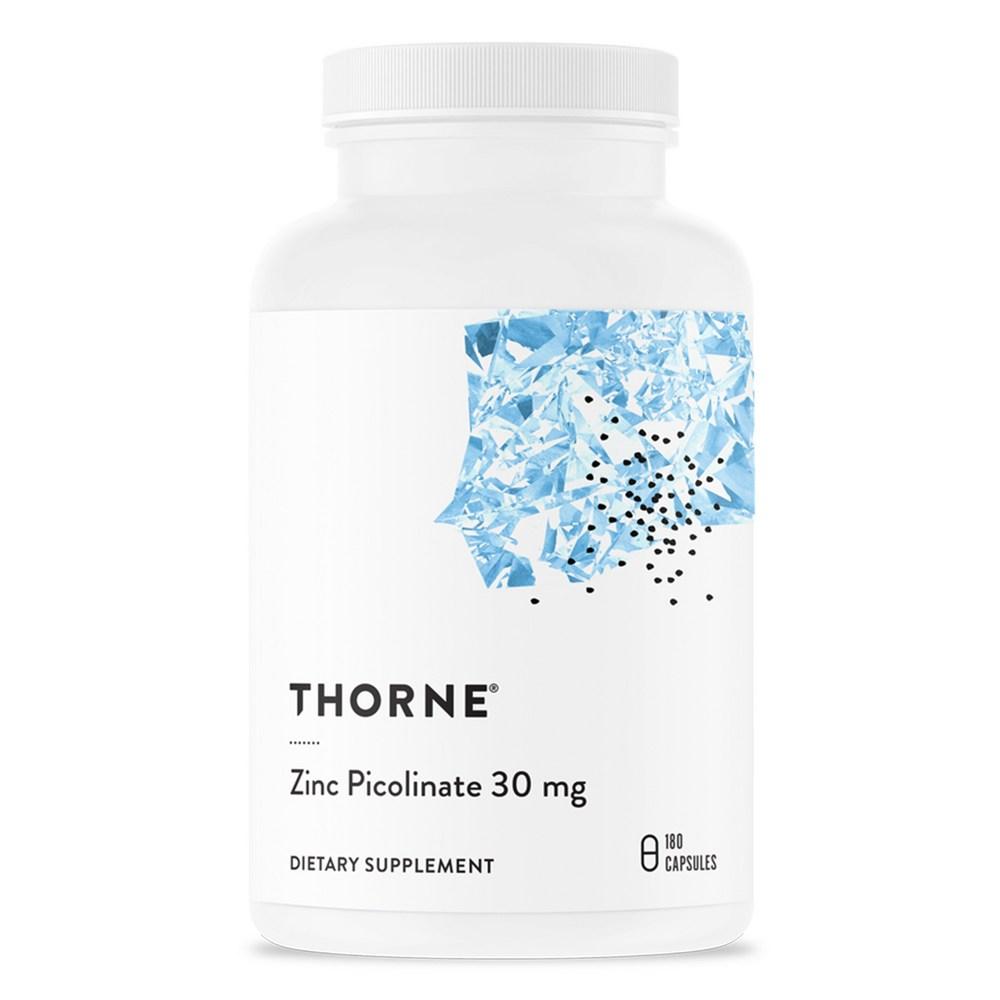 Thorne Research Zinc Picolinate 30mg Capsules 180 Tablets 1 pcs