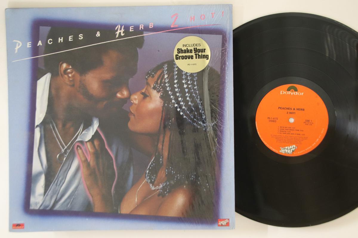 

LP Record PEACHES & HERB - 2 Hot! PD16172,2391378 POLYDOR 1978 US Soul/Funk Used