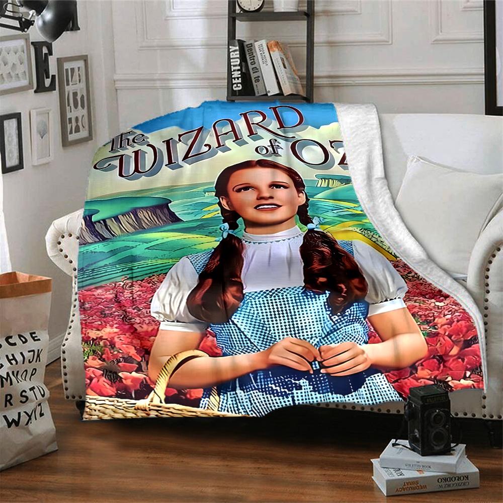 Wizard Oz Blanket Ultra-Soft Great for Couch Livingroom Bed for All Occasions Stylish Decor Gift for Travel Home Birthdays