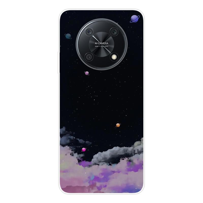 For Huawei nova Y90 Y 90 novaY90 Case Soft Silicone Back Cover Cartoon Phone Case Diversification