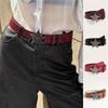 Gothic Y2K Belt Subculture Star Buckle Waistband Cool Men Belt  Male