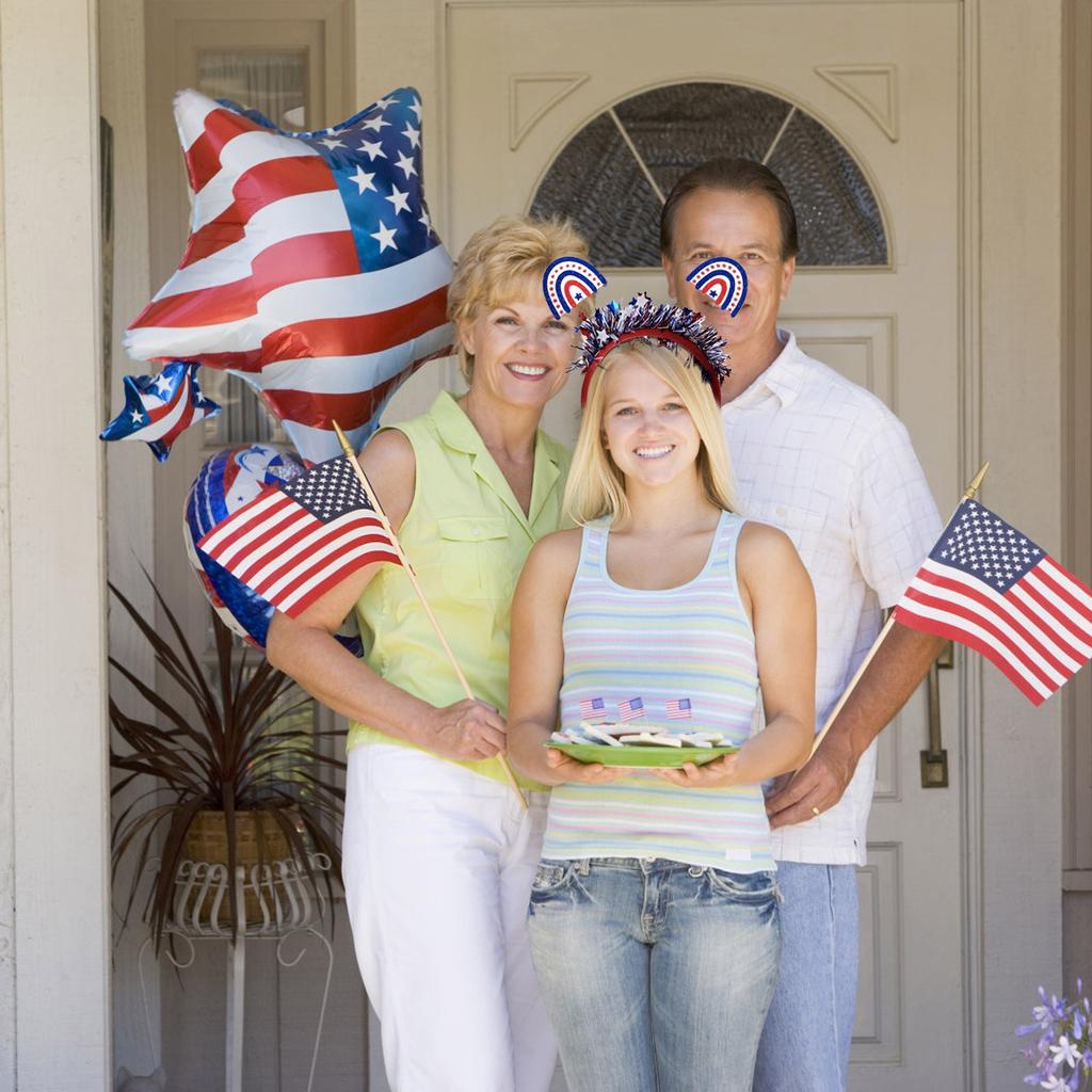 Independence Day Windmill Hair Accessories Perfect For Celebrating The United States Of America Themed Party Favors