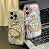 New Music Puppy Rotating Support for Apple 16promax Mobile Phone Case Huawei Mate60 Protective Case Glory