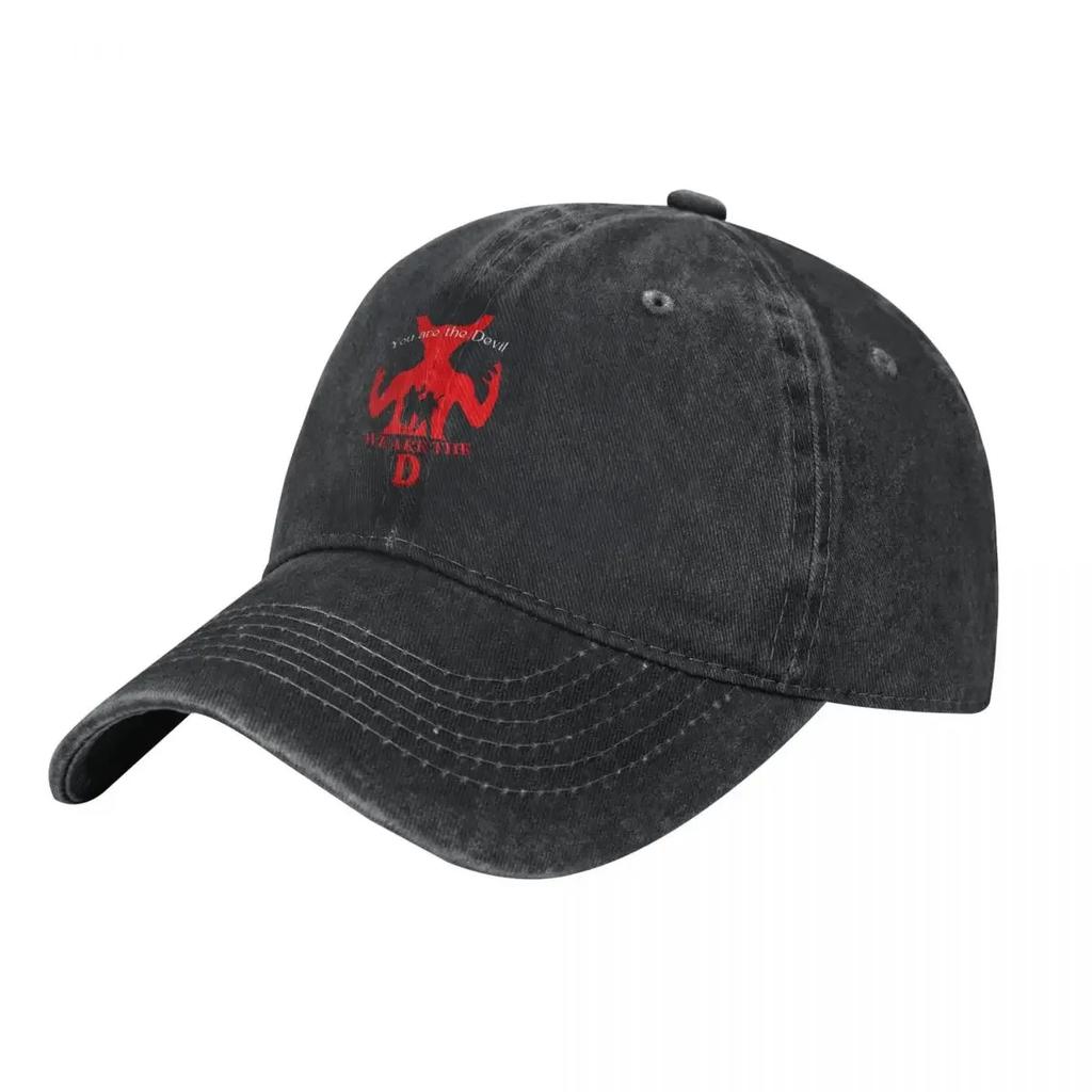 Tenacious D Vs Devil YOU ARE THE DEAD Demin Trucker Hat Breathable Design Golf Hat Baseball Cap For Unisex