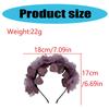 Daisy Flower Headbands Women Bridal Wedding Hair Hoop Simulation Rose Hairhoop for Daily Wear and Special Occasion
