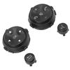 4PCS Steering Wheel Button,   Control Button Cover for   2006 To 2009, ABS