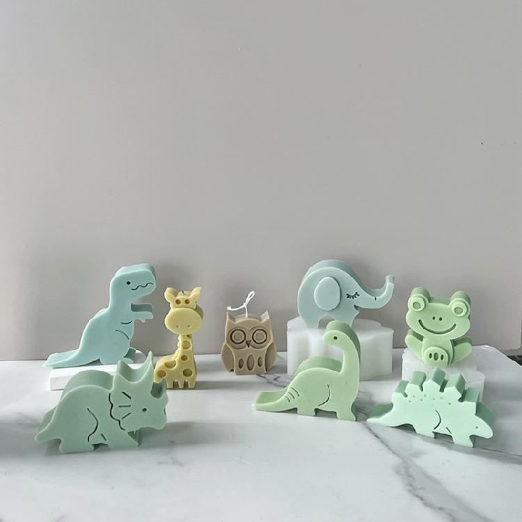 Animal Candle Molds for DIY Candle Soap Fondant Decorations Baking