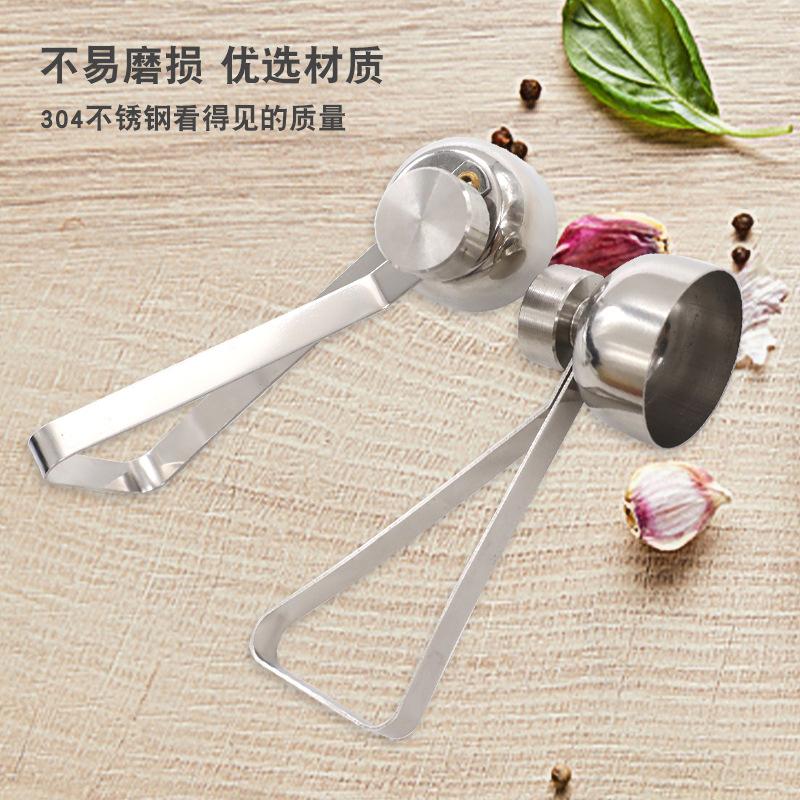 Edelstahl Eierköpfer Eierschneider Eierschere Kreativer Gekochter Roher Öffner Eierentferner Küchenwerkzeug Gadgets