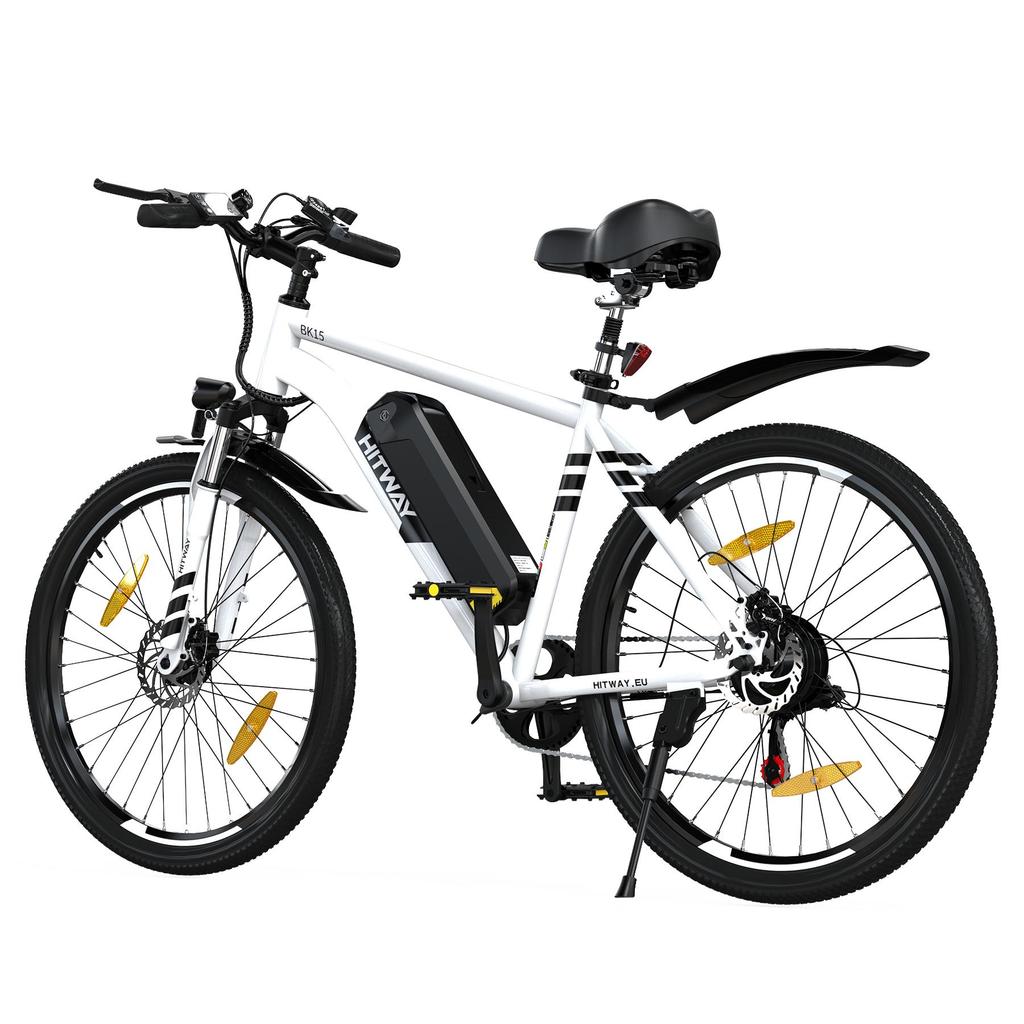Bicicletă electrică de munte Hitway BK15 26x2.125", Baterie detașabilă 36V12Ah, 7 viteze, 250w