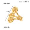 Intelligence Puzzle Zinc Alloy Disentanglement Rings - Unlock Nine Linked Rings Kongming Luban Lock Educational Toy