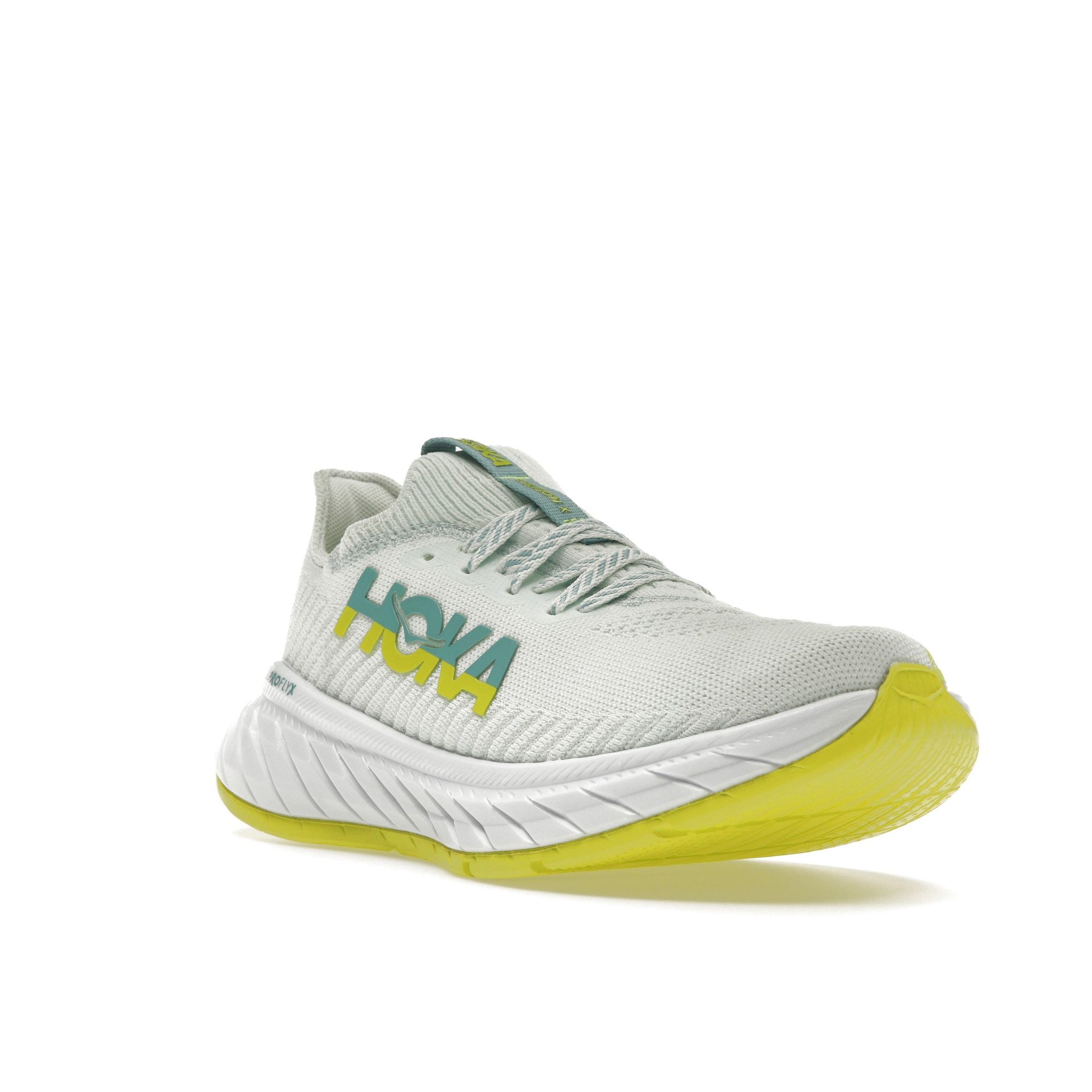 HOKA Carbon X 3 Парусник с оборками Вечерняя примула Женские кроссовки Белый 1123193-BSEP — фото 2