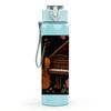 1PC Sheep Shepherd Boy Bible Verse 750ml Color Plastic Sports Water Bottle Leakproof Flip Straw Lid Suitable for Sports Office Home Use