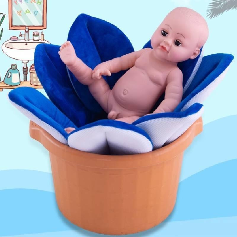 Cute Flower Shaped Plush Bath Mat Cozy Cartoon Style Seat Cushion For Sofa Or Chair