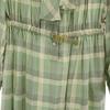 Salvatore Ferragamo Overall Handle Long Sleeve One Piece Green System Women Used