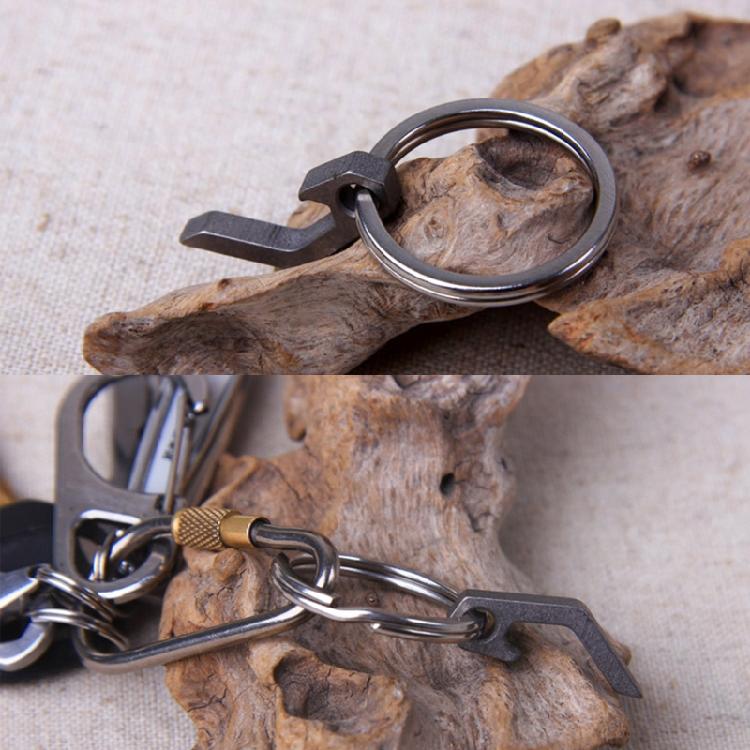 Breloczek Otwieracz do Butelek Multitool Płaski Śrubokręt do Codziennego Noszenia w Kieszeni