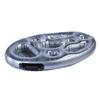 New PVC Inflatable Eight Hole Water Food Floating Tray Portable Drink Fruit Cup Holder